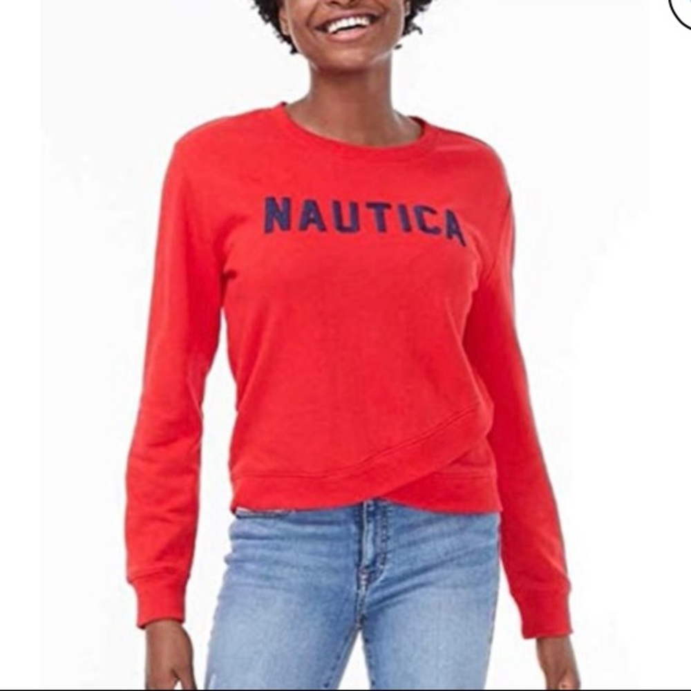 Red Nautica Sweatshirt
